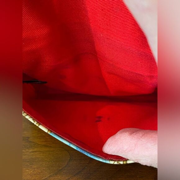 Vintage Dooney and Bourke Hibiscus Shoulder Bag & Wallet Set - Picture 5 of 15